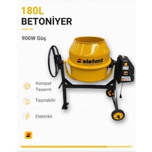 Temp HCM600 Betoniyer Harç Karma Makinası 180 Lt