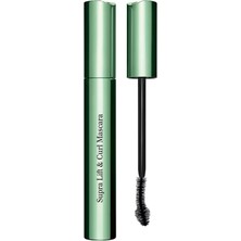 Clarins Supra 01 Yoğun Siyah Kaldırma ve Kıvırma Etkili Maskara - Hacim ve Uzunluk Veren Kalıcı