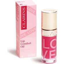 Clarins Love Theme 31 Rosy Kiss Fuşya Nemlendirici Dudak Yağı 7 ml - Besleyici Nemlendirici Parlaklık