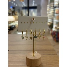 Yakemiyou Yaz Konsepti Altılı Küpe