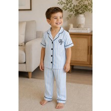 Balgüneş Tekstil Çizgili Çocuk Pijama Takımı