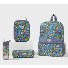 Smiggle Smıggle Gıggle 4 Parça Gri Okul Çanta Seti