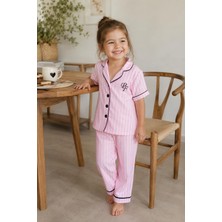 Balgüneş Tekstil Çizgili Çocuk Pijama Takımı