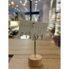 Yakemiyou Silver Karma Yıldızlar Altılı Küpe