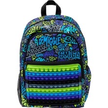 Smiggle Smıggle Popem Popit Poppies Klasik Siyah Çocuk Sırt Çantası