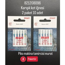 Pfaff Denim Asst Karışık Kot iğnesi 821208096  2 paket  10 adettir