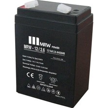 Mervesan 4.2AH/12V Kurşun/asit Kuru Tip Akü Mrw-12/4.2