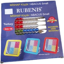 Rubenis RAS-100 Mishap Küçük Abacus Abaküs Hesap Makinesi Matematik Ders Materyali