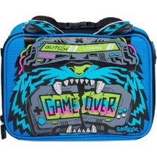 Smiggle Blue Eclipse Dikdörtgen Bağlantılı Öğle Yemeği Çantası Isı Yalıtımlı