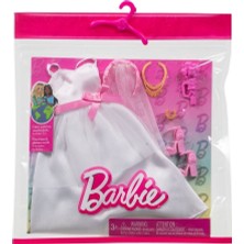 Canarino HWV76 Barbie + Ken Fashion - Gelin Aksesuarları (Bebekler Ürüne Dahil Değildir.)