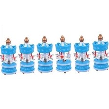 Marsilyan™- 6'lı Ufak Atlı Karınca Mavi MZ2023-02