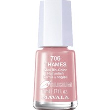 Mavala Mini Bio Color Silicium Thames Oje 5 ml - Yoğun Renkli Uzun Süre Kalıcı Parlak Oje