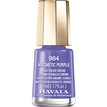 Mavala Mini Color Magnetic Purple Oje 5 ml - Yoğun Renkli Uzun Süre Kalıcı Parlak Oje