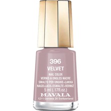 Mavala Mini Color 396 Velvet Oje 5 ml - Yoğun Renkli Uzun Süre Kalıcı Parlak Oje