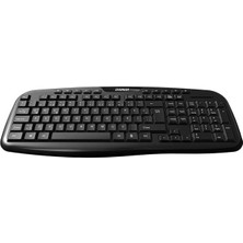Canarino Everest KB-955 Siyah USB Multimedia Kablolu Q Standart Klavye