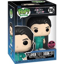 Funko Pop! Squid Game: Player 101: Deok-Su #235 Exclusive Nft 2000 Limitli Ultra Nadir Figür