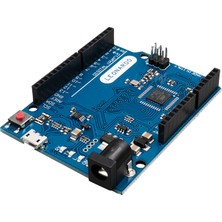 Canarino Arduino Leonardo R3 ATMEGA32U4 Mikrodenetleyici Geliştirme Kartı