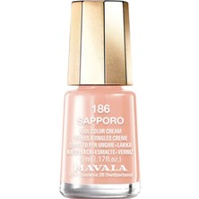 Mavala Mini Color 186 Sapporo Oje 5 ml - Yoğun Renkli Uzun Süre Kalıcı Parlak Oje