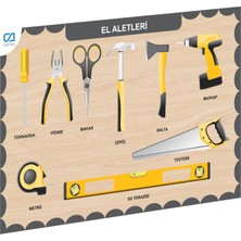 Canarino CAAHS-3210 Ahşap El Aletleri Bul-Tak
