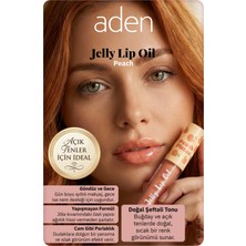 Aden Jelly Lip Oil - Dudak Yağı Peach (Şeftali)