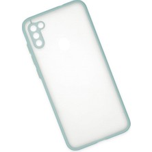 Alvera Collection Galaxy A11 Kılıf Montreal Silikon Kapak - Turkuaz