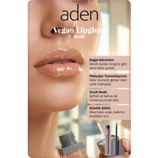 Aden Vegan Lipgloss - Vegan Dudak Parlatıcısı 07 Nude(Ten)