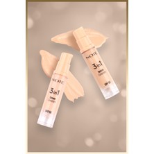 Bezos Cosmetics 3 In 1 Serum Concealer Spf 50 Nemlendirici ve Aydınlatıcı Göz Altı Kapatıcısı - 10 Medium