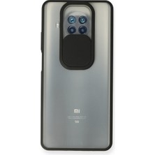 Bezos Mi 10T Lite Kılıf Palm Buzlu Kamera Sürgülü Silikon - Siyah