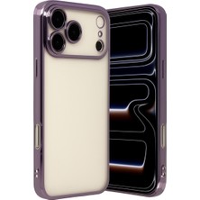 Bezos iPhone 17 Pro Max Razer Lensli Silikon - Mor