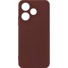 Alvera Collection Redmi 13 4g Kılıf First Silikon - Bordo