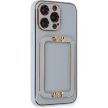 Alvera Collection iPhone 13 Pro Max Kılıf Coco Elit Kapak - Turkuaz
