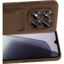 Alvera Collection Redmi Note 15 Pro 5g Kelvin Kartvizitli Silikon - Kahverengi