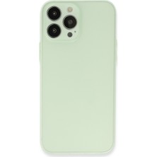 Alvera Collection iPhone 13 Pro Max Kılıf Puma Silikon - Açık Yeşil