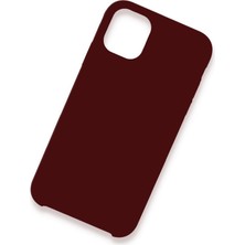 Alvera Collection iPhone 11 Pro Max Kılıf Lansman Legant Silikon - Bordo