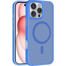 Apple iPhone 16 Pro Kılıf M-Safe Şarj Özellikli Mat Arka Yüzey Zore Sio Kapak