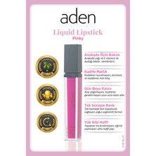 Aden Liquid Lipstick - Likit Ruj 17 Pinky(Yoğun Pembe)