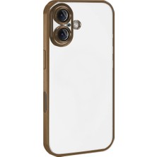 Alvera Collection iPhone 17 Razer Lensli Silikon - Çöl Titanyum