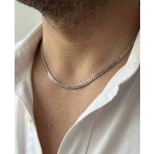 Stainless Steel Minimalist Gurmet Zincir Kolye | Erkek Çelik Kolye Modelleri