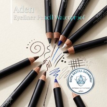 Aden Eyeliner Pencil Waterproof - Suya Dayanıklı Eyeliner Kalem 04 Brown(Kahverengi)