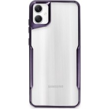 Alvera Collection Galaxy A05 Kılıf Boyi Silikon Kapak - Derin Mor