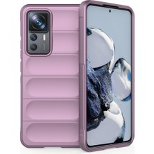 Bezos Mi 12T Pro Kılıf Optimum Silikon - Mor