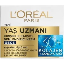Bezos Yaş Uzmanı 30 Kırışıklık Karşıtı Nemlendirici Gece Kremi