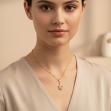 Xuping Jewelry Salyangoz Taşlı Kolye