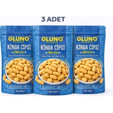 Gluno Glutensiz Kinoa Cipsi Çörek Otlu 35G x 3 Adet