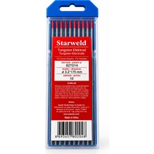 Starweld Tungsten Elektrod 3.2 x 175 mm 10'lu Paket - 82T014