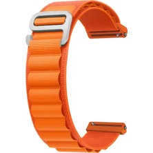 Forzacase Havit M9030 Pro 46MM ile Uyumlu Alpine Loop Kancalı Kumaş Kordon Kayış - FC156