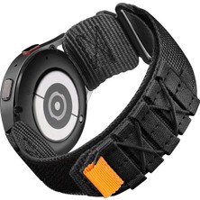 Forzacase Havit M9030 Pro 46MM ile Uyumlu Orbital Örgülü Halat Tasarımlı Hasır Kordon - FC1240