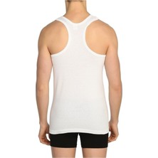 Nacar Store Erkek Askılı 6'lı Paket Ribana Spor Atlet