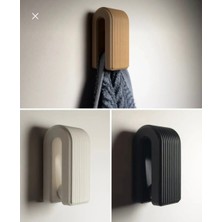 Seyuse Banyo Mutfak Havlu Askısı / Bornoz Askı / Havluluk Anında Kolay Montaj Vida Yok , Yapışkanlı Tutucu, Kilitli Top Mekanizmalı