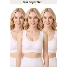 Formactive Kadın 3'lü Toparlayıcı Bralet Sütyen Seti – Pedli Rahat, Şık ve Günlük Kullanım - 2135
